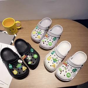 WomenS Clogs Summer Outdoor Thick-Soled Sandals Cute Cartoon Design Comfortable And Fashionable