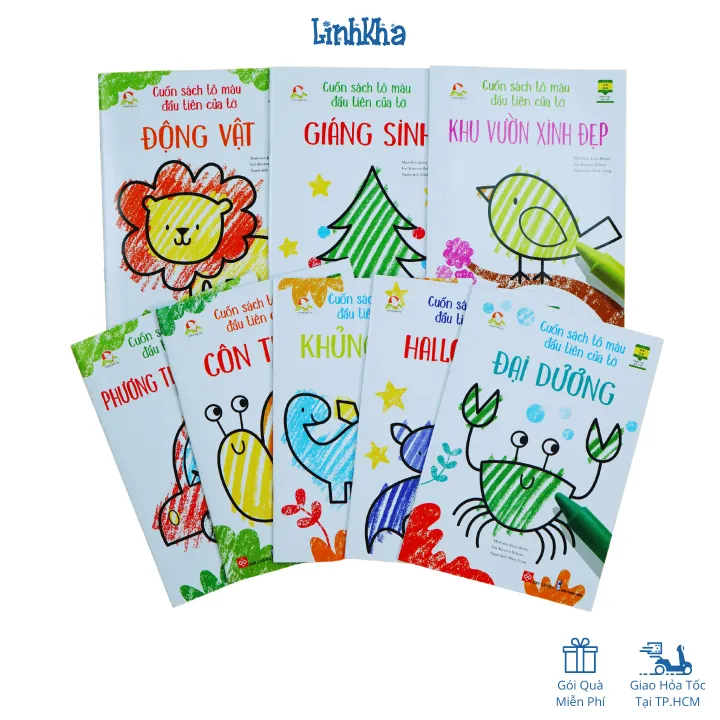 Sách Tô Màu Đầu Tiên Của Tớ Chi Tiết Tô To Cho Bé Từ 3 Tuổi - Đinh Tị ...