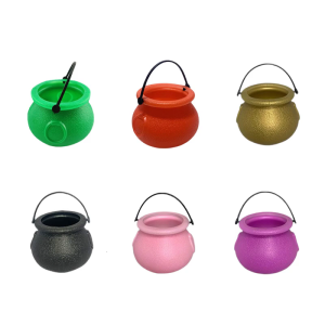 12Pcs Halloween Treat Serving Bowl Plastic Candy Bucket for Home Decorations Halloween Party Supplies Craft Project