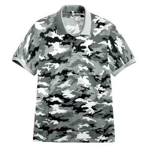 Allium collection / Polo Shirt Motif Lengan Pendek / Baju Kerah Pria Full Print Loreng / Kaos Kerah Kasual Seragam / COD