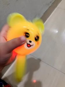 Mainan Rubber Stick Toy Lampu dan Suara