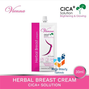 Vienna Herbal Breast Cream Tube 80ml | Sachet 30ml | Cream Pengencang Payudara