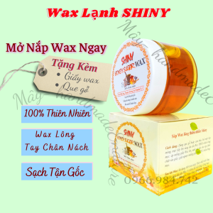 Sáp Wax lông shiny  sáp wax lạnh mật ong loại bỏ lông tận gốc mỡ trăn triệt lông N store