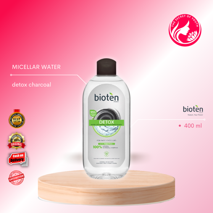 Bioten Micellar Water Detox Charcoal Lazada PH