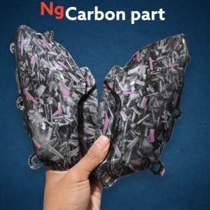 Forged Cover side kiri kanan body kecil nmax old kiri kanan