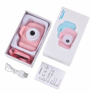 Kids Camera Dual Lens Front And Back Kids Digital Camera HD Camera Video Toy Shockproof Child Camera Photography 儿童相机 前后迷你相机