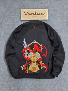 Áo khoác Bomber ThêuÁo Khoác Nam Áo Khoác Thêu Áo Khoác Sukajan Jacket Cho Nam