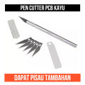 Pen Cutter Ukir Alat Potong Pisau Knife Crafting Engraving Cutting Art. 