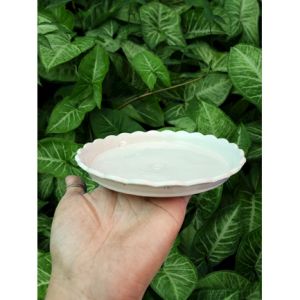 Dĩa lót chậu trồng hoa cây kiểng hứng nước tránh đổ nước ra sàn nhà nhiều kích cỡ Minh Hân Garden