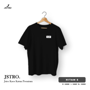 Jstro Kaos Pendek Motif | Black Samurai