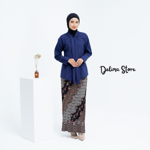 Kebaya Kartini modern Lengan Panjang Terbaru Bisa COD Tradisional