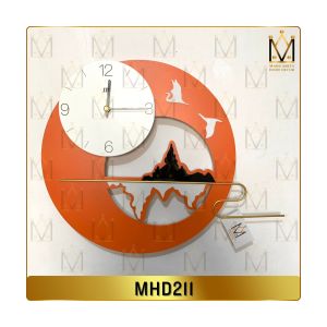 [MHD] Luxury Wall Clock 65x50cm MHD211