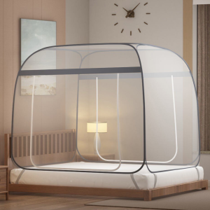 มุ้งกันยุง มุ้งหอพัก มุ้งขนาดใหญ่มุ้งโดม มุ้งตราหัวม้ ามุ้งขนาดใหญ่ พกพาสะดวก ให้เรียบร้อย สะดวกในการพกพา