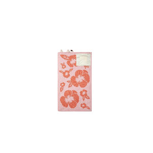 Hoexe 2-in-1 Dual-Use Towel Bag - Furong Flower Lightweight Storage Portable Sandproof Quick-Dry Fiber Beach Towel Backpack