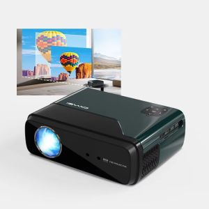 A8 Movie Projector Laser Beamer Android 9 2+32 GB 650 ANSI Allwinner 13500 Lumens 4K Dual BT5.0 Home Theater Cinema Bluetooth Projectors