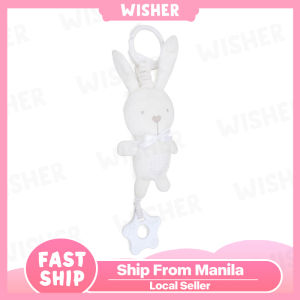 Baby stroller pendant with music teether car hanging baby soothing toys baby crib hanging decorative rattles Suitable for 0 + years old