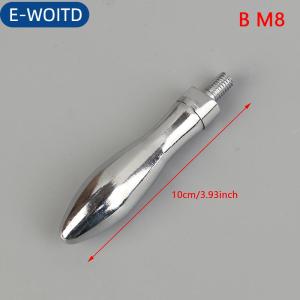 E-WOITD  1 cái tay cầm quay vòng M6 M8 M10 M12 tay quay mạ điện Kim Loại ren tay quay cong dụng cụ máy phay Mài tiện