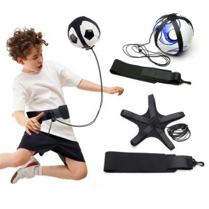 MEEU Adjustable Team Sports Black Children Kids Adults Circling Belt Football Training Equipment Football Kick Belt Soccer Juggle Bags Soccer Kick Trainer