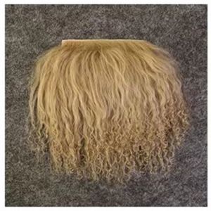 DEQIX Hair Raw Synthesis BJD Hair Row Bjd  Dolls Fake Hair BJD Hair Wefts Curly Hair Row Hair Wefts BJD Diy Hair Dolls Accessories