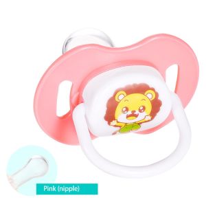 Baby full silicone nano pacifier sleep type pacifier+Anti falling chain+storage box