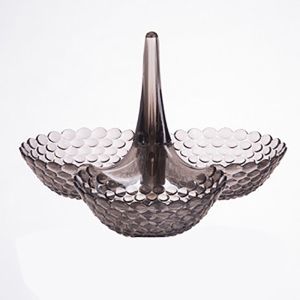 Kitchen Candy Fruit Plate European Style Plastic Stackable Dried Fruit Snacks Tray Home Wedding Party Table Dessert Decoration Plate