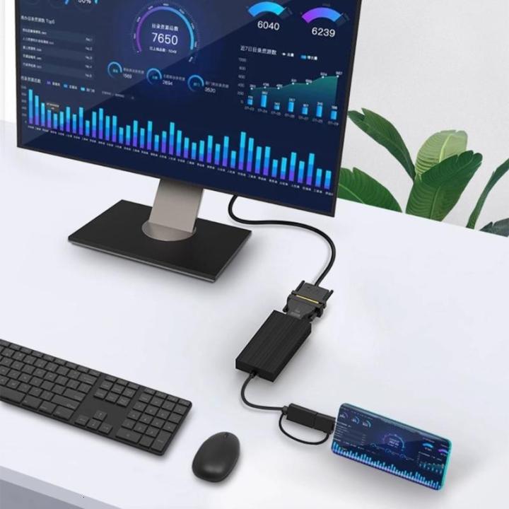 Transfer Display Button Fast Data Transfer USB to Clear Display Converter Supporting 4K 2K ...