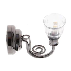 Sconce mô hình Tường Phòng Ngủ ánh sáng đồ nội thất tí hon Phụ kiện mô hình đóng vai đồ nội thất chiếu sáng đồ chơi búp bê nhà