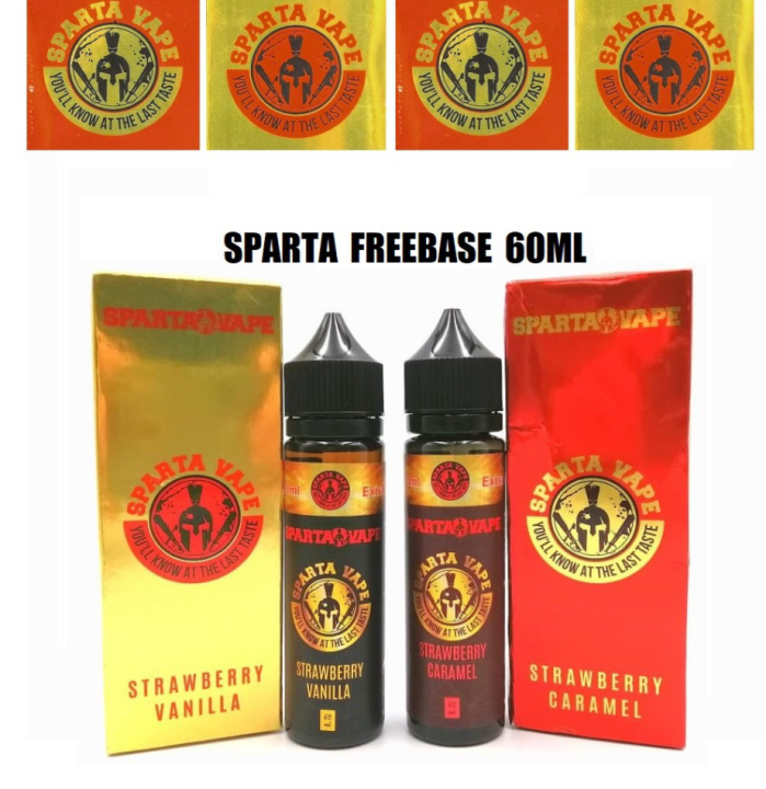 Sparta Vape Freebase Creamy 60ml READY STOCK Lazada