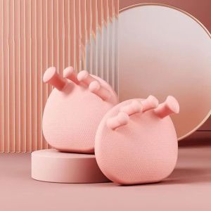 BAGUO 1 Pair TPR Dụng cụ tập vòm chân Chân Mỏng Nâng Mông Dụng cụ tập vẹo ngón chân Chăm sóc chân Thoải mái Dụng cụ chỉnh ngón chân chồng chéo Nam/Nữ