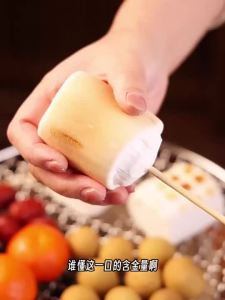 正版现货/白岛烧烤棉花糖低甜度大块围炉煮茶食材可以碳烤超大的炭烤棉花糖QWHG