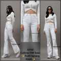 Highwaist Cutbray MB 3458-3464 Soft Jeans Stretch Premium-Hinata collection. 