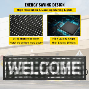 Programmable Indoor LED RGB Message Board – WiFi Edition
