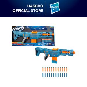 Nerf Elite 2.0 Echo CS-10 Blaster -- 24 Official Darts 10-Dart Clip Removable Stock and Barrel Extension 5 Tactical Rails Toys for Kids Boys Outdoor Play Sport & Gifting