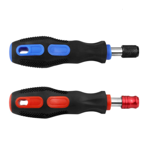 1/4inch Hexagonal Shank Rubber Coated Nonslip Handle Quick Releases Electric Drill Magnetic Screwdriver Bit Holder