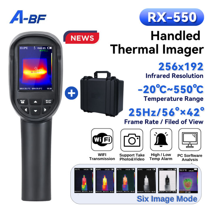 A-BF RX-500 Infrared Thermal Imager Handheld USB Thermal Imaging Camera ...
