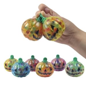 WILD Slow Rebound Pumpkin Shaped Stress Ball Soft Colorful Pumpkin Stress Balls Funny Gift Squidgy Squishy Squeeze Ball Halloween