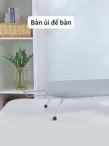 Bàn Ủi Quần Áo Gấp Gọn Thiết Kế Co Giãn Thông Minh Cầu Là Đồ Gia Đình Chống Bỏng Cao Cấp Tiện Lợi