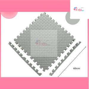4PC Thick Colorful EVA 60x60cm Baby Foam Puzzle Playmat Double Side Playtime Soft Crawling Floor Mat Child Safety Kids