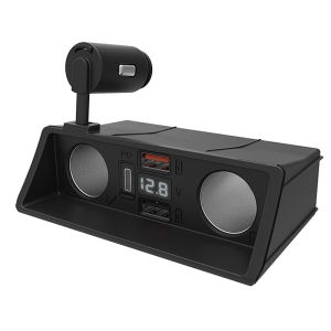 ปลั๊กแยกช่องจุดบุหรี่สำหรับรถยนต์โตโยต้าคอโรลล่าอัลติสอะแดปเตอร์ชาร์จเร็วอุปกรณ์ตกแต่งภายใน2014-2018