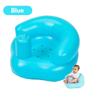 Inflatable Portable Baby Sofa Seat Inflatable Air Sofa Support Seat High Chair for Baby Kids Sofa