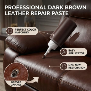 Premium Leather Repair Gel Leather Scratch Remover Paste Restores Shine Protects Leather Furniture Car Bags Shoes