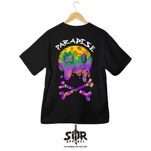 SMR APPAREL - Kaos Oversize ParadiseCotton Combed 24s Pria & Wanita