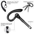 BlueWow Bluetooth 5.0 Headset with Microphone Wireless Bluetooth Earpiece Earbuds Earhook Headphones with Mic for Drivers Driving Office Business Talking Compatible with iOS Android YYK-520. 