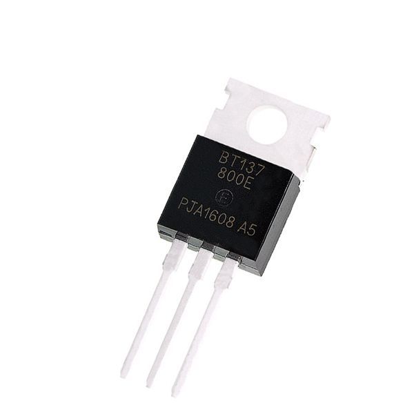 2x Triac BT137B-800G,118 - 800V 8A, Porte Sensible 4Q, D2PAK - WeEn Semiconductors, Neufs