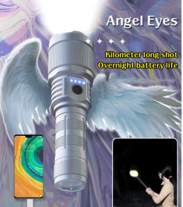 White laser strong light super bright flashlight can be used for a long time