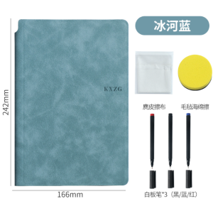 【SG】Erasable A5 Whiteboard Notebook Portable Reusable White Board Small Whiteboard Desktop Notebook Dry Erase Board