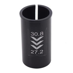 Aluminum Alloys Seatpost Shims Conversion Easyly Installation Stable Seat Post Reducing Sleeve for Multiple Tube Size