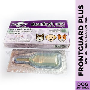 FrontGuard Plus Spot-On Tick & Flea Control for Dogs 20-40kg