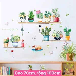 Decal dán tường tranh dán tường tranh trí phòng khách phòng ngủ( tổng hợp nhiều mẫu)