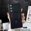 Soft Case Matte Magnetik Support Magsafe Wireless Charging Phone Case Silikon With Ring Lensa Kamera Kompatibel Untuk Samsung Galaxy A26 Samsung A36 5G Samsung A56 5G. 